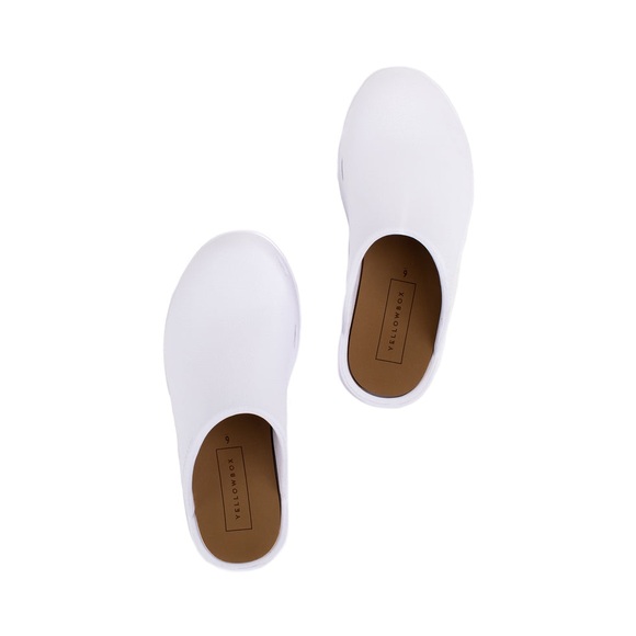 YELLOW BOX Zippy Clog COLOR WHITE MEDIUM WIDTH NEW IN BOX - Picture 3 of 5